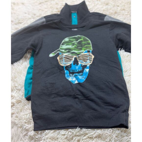 2 piece size Large Boys Sweater Bundle by Hanes and the North Face - Picture 2 of 8